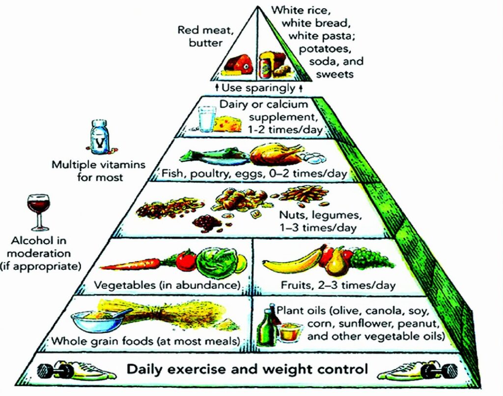 Mediterranean diet pyramid